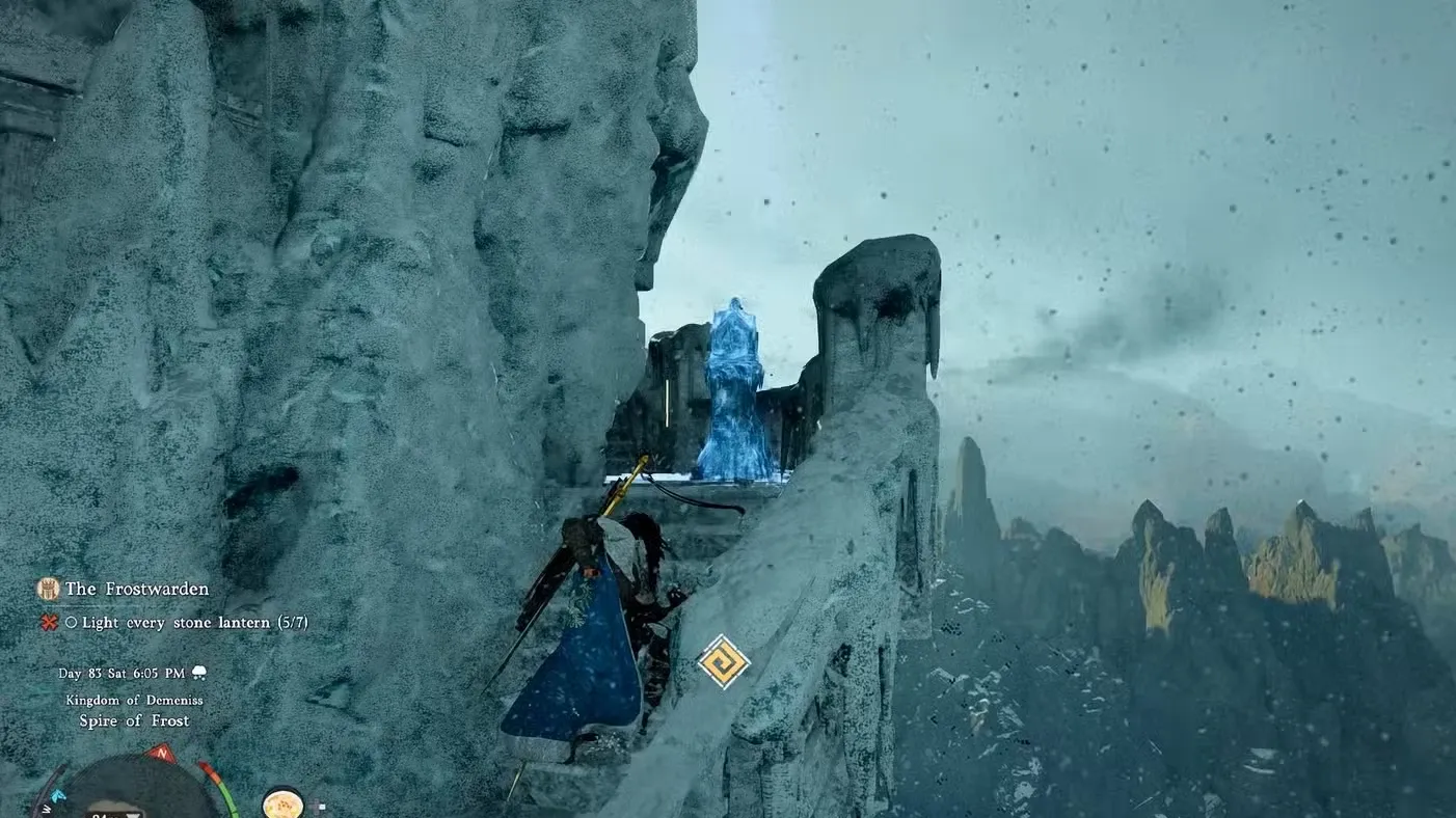 The Frostwarden Quest Guide in Crimson Desert (Spire of Frost)
