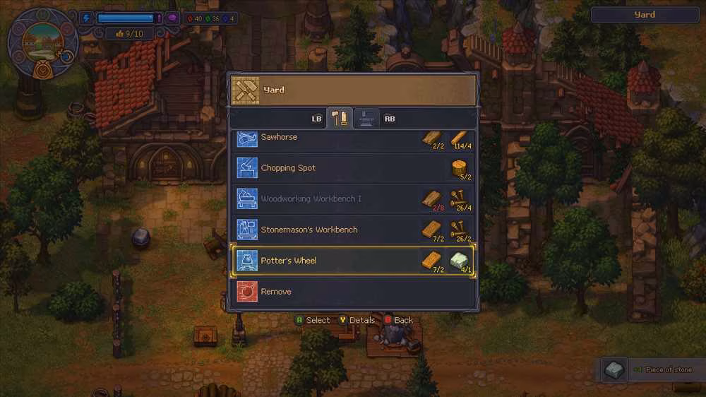 roda de oleiro em Graveyard Keeper 2
