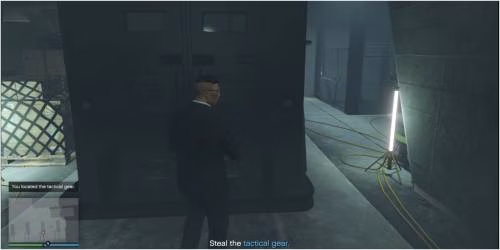Preparativo de equipamento t&aacute;tico do Roubo do Gangster em GTA Online