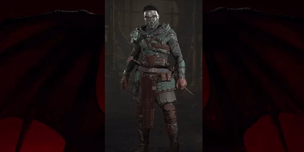 Conjunto de armadura Soberano do Ladino em Diablo 4