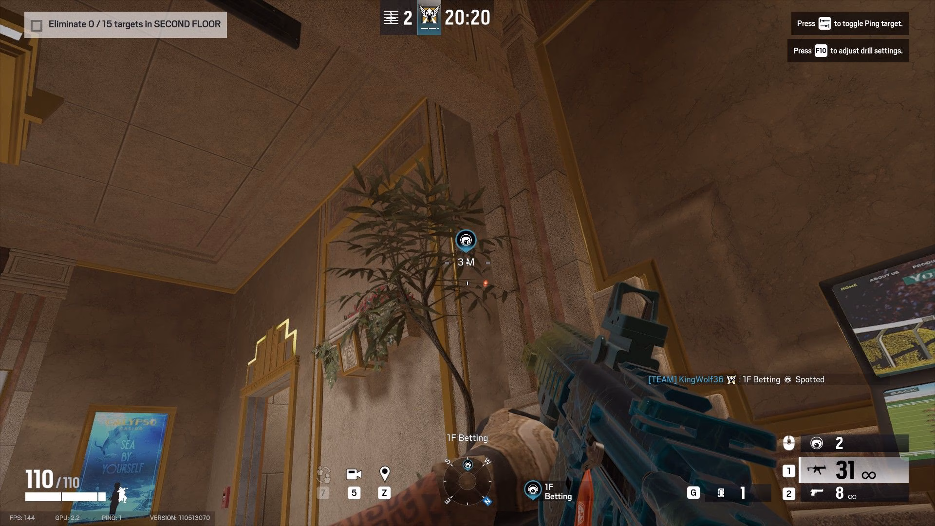 Valkyrie Cam in Betting - Rainbow Six Siege