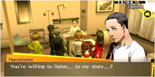 Refer&ecirc;ncia a Namatame em Persona 5
