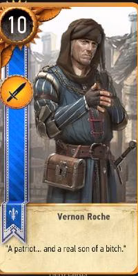 Witcher-3-Gwent-Vernon-Roche-Card