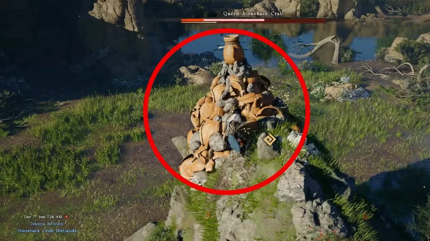 Queen Stoneback Crab Location & Boss Guide in Crimson Desert