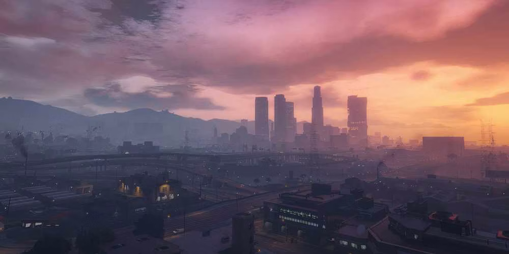 Paisagem urbana em GTA Online