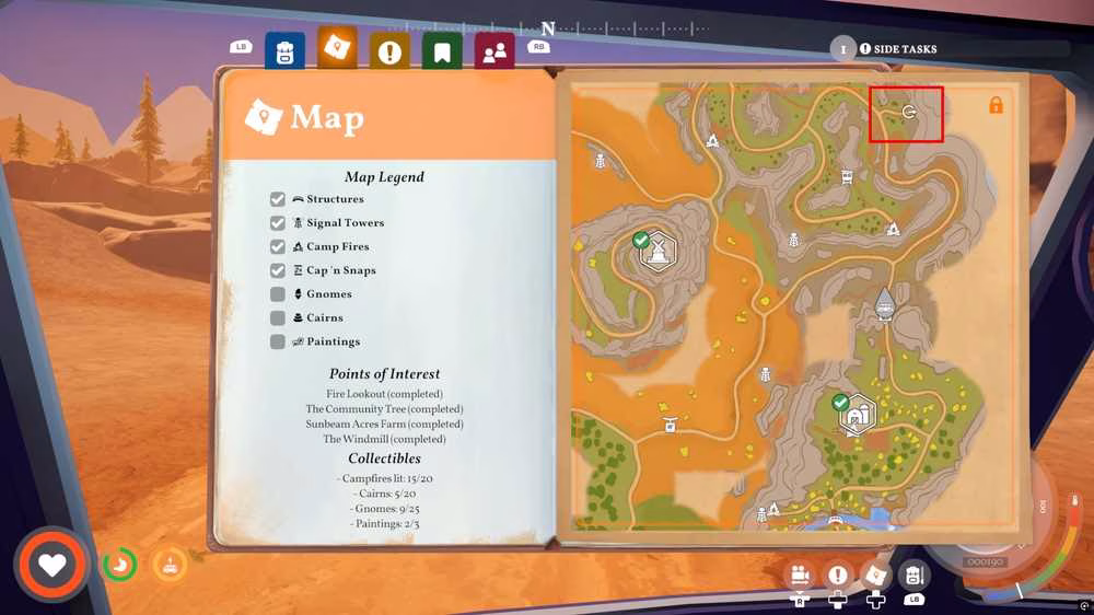 where to find exit to second map in outbound