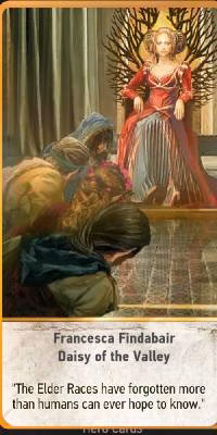 Witcher-3-Gwent-Francesca-Findabair-Daisy-of-the-Valley-Leader-Card