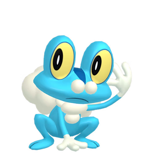 &Iacute;cone de Froakie em Pok&eacute;mon Legends Z-A