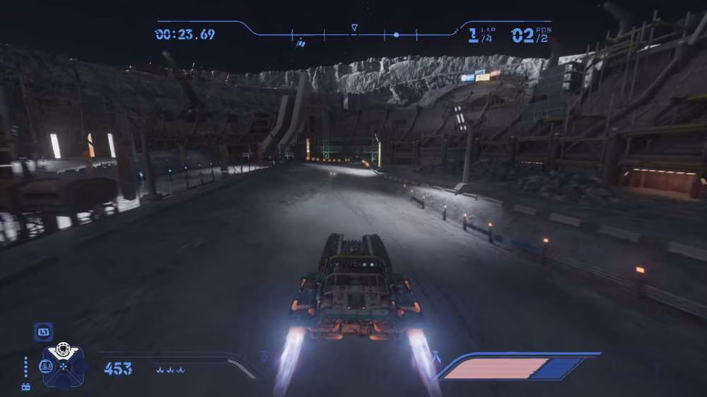 Aterrissagem em Star Wars: Galactic Racer