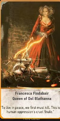 Witcher-3-Gwent-Francesca-Findabair-Queen-of-Dol-Blathanna-Leader-Card(1)