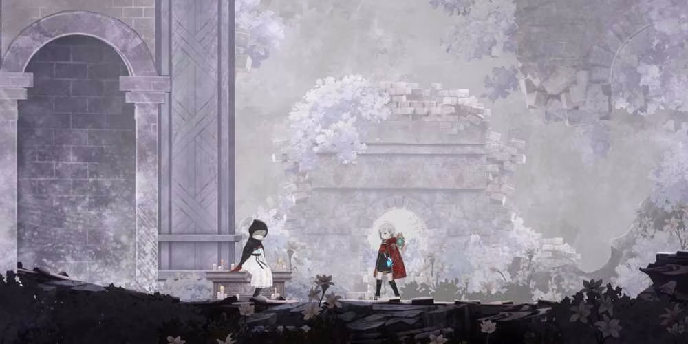Sacerdotisa Viajante na Terra de Origem em Ender Magnolia