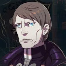 Homem de cabelos castanhos em Fire Emblem: Fortune's Weave