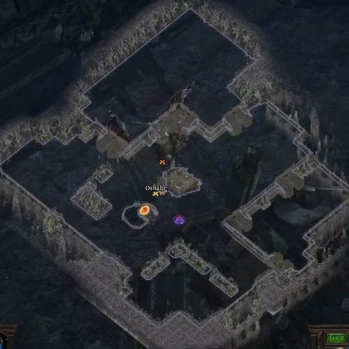 Mapa do Bosque Sagrado em Path of Exile: Harvest