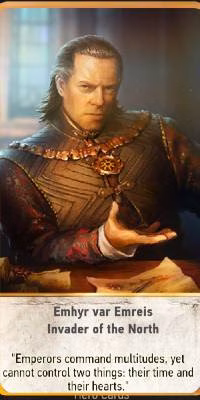 Witcher-3-Gwent-DLC-Emhyr-var-Emreis-Invader-of-the-North-Card