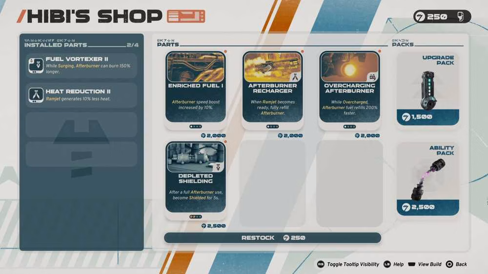Como desbloquear mais habilidades em Galactic Racer