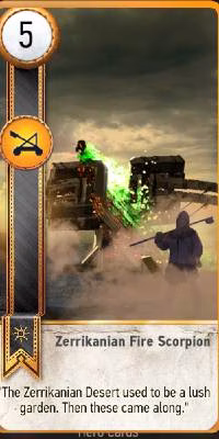 Witcher-3-Gwent-Zerrikanian-Fire-Scorpion-Card