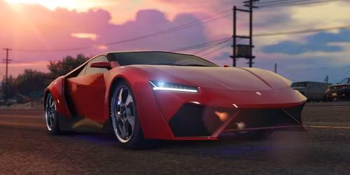 Um dos carros mais elegantes dispon&iacute;veis em GTA Online