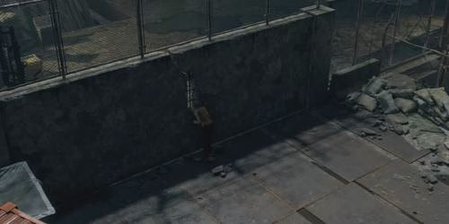 The wrecking ball wall in Resident Evil 4 remake