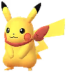Pikachu com cachecol de Shaymin