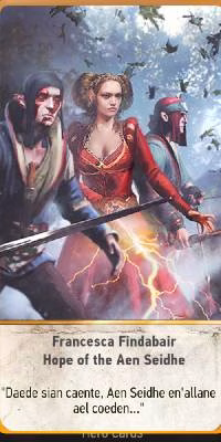 Witcher-3-Gwent-DLC-Francesca-Findabair-Hope-of-the-Aen-Seidhe-Card