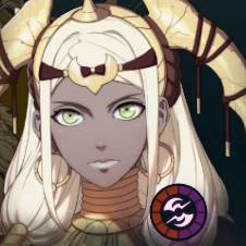 Mulher loira em Fire Emblem: Fortune's Weave