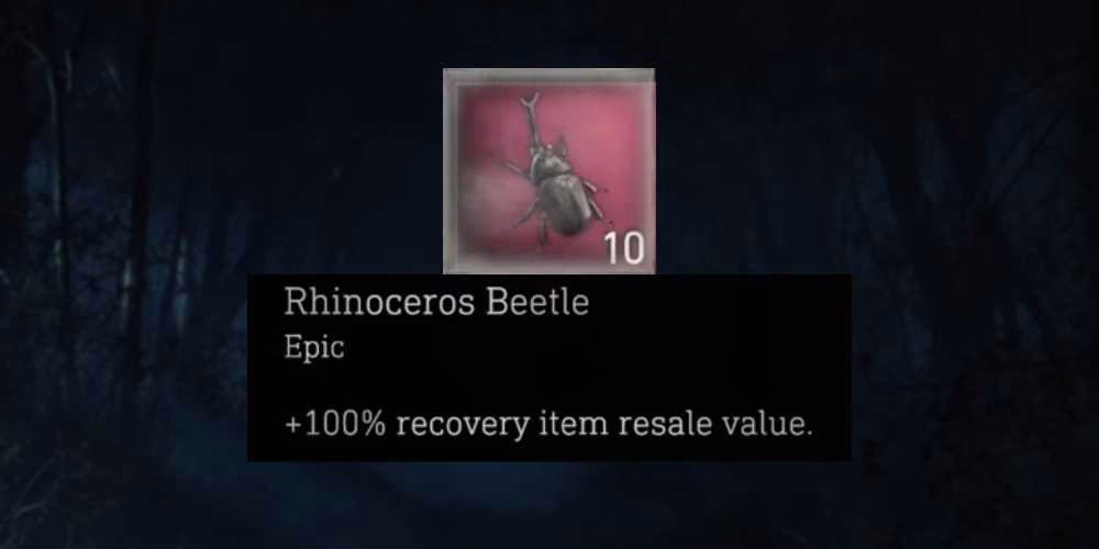 O amuleto Besouro-rinoceronte em Resident Evil 4.