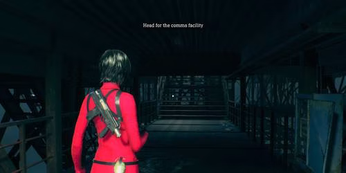 imagem mostrando o primeiro objetivo do cap&iacute;tulo 6 de Separate Ways de Resident Evil 4