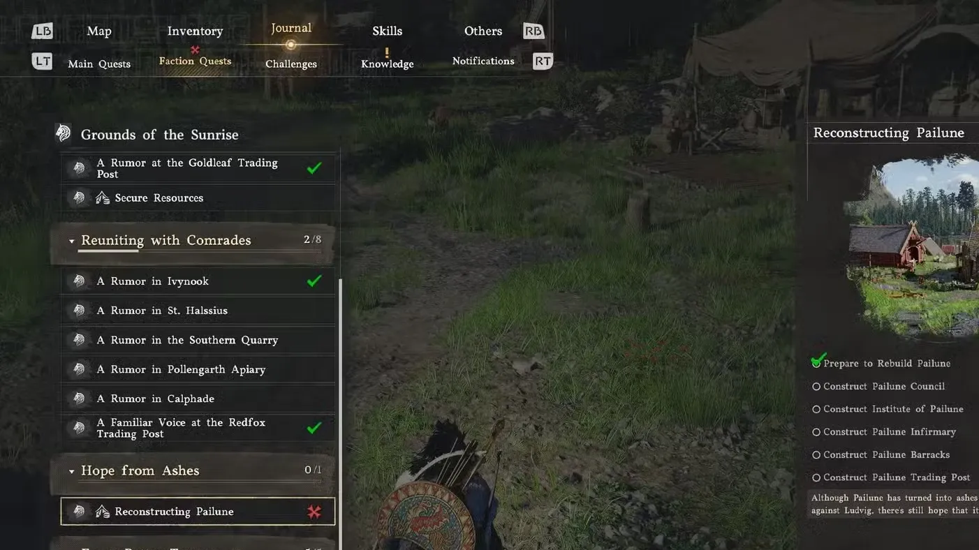 How to Reconstruct Pailune in Crimson Desert