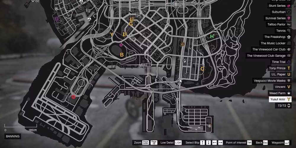 Caixas eletr&ocirc;nicos no sul de Los Santos em GTA Online