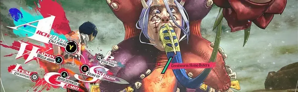Combate contra uma criatura em Metaphor: ReFantazio