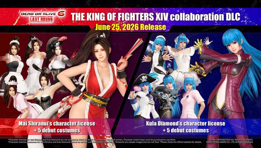 Como liberar Mai e Kula em Dead or Alive 6 Last Round