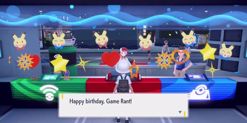 banners de guia de anivers&aacute;rio de Pok&eacute;mon Scarlet e Violet