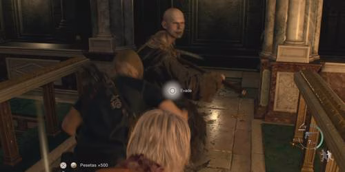 Evitando ataques em Resident Evil 4 Remake
