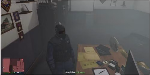 Etapa final do Roubo do Gangster em GTA Online