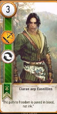 Witcher-3-Gwent-Ciaran-aep-Easnillien-Card