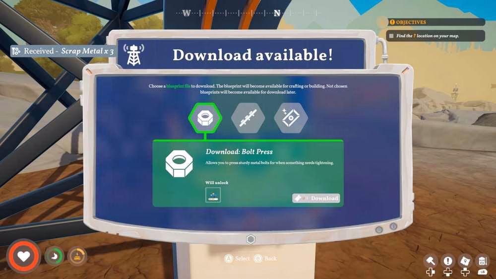 bolt press blueprint in outbound