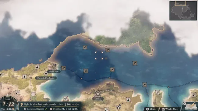 Imagem do Mar de Lir no jogo