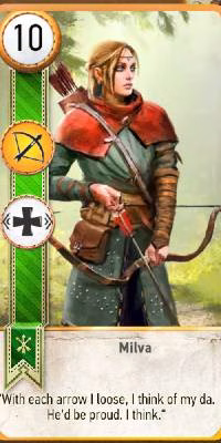 Witcher-3-Gwent-Milva-Card