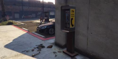 Telefone p&uacute;blico em GTA Online
