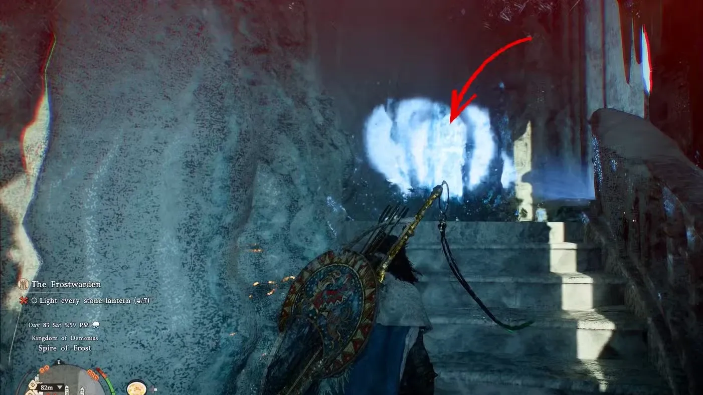 The Frostwarden Quest Guide in Crimson Desert (Spire of Frost)
