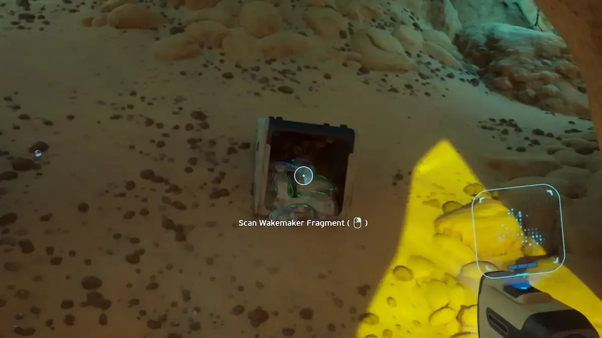 Subnautica 2 Wakemaker near a science lab