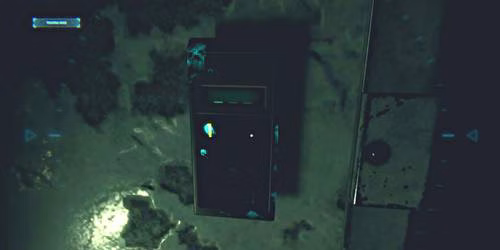 imagem mostrando o teclado da porta no cap&iacute;tulo 6 de Separate Ways de Resident Evil 4