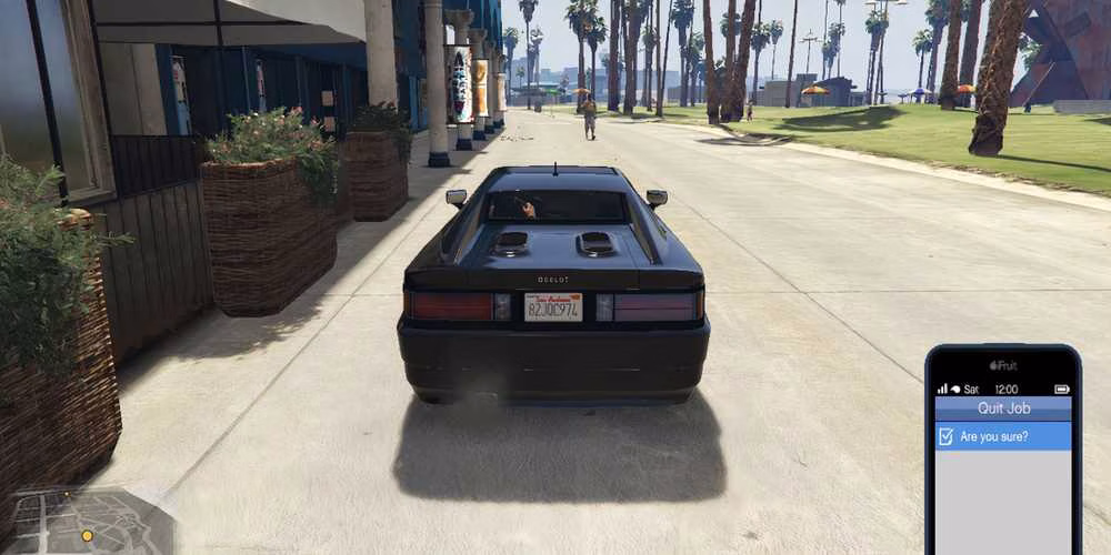 Como sair de um trabalho em GTA Online