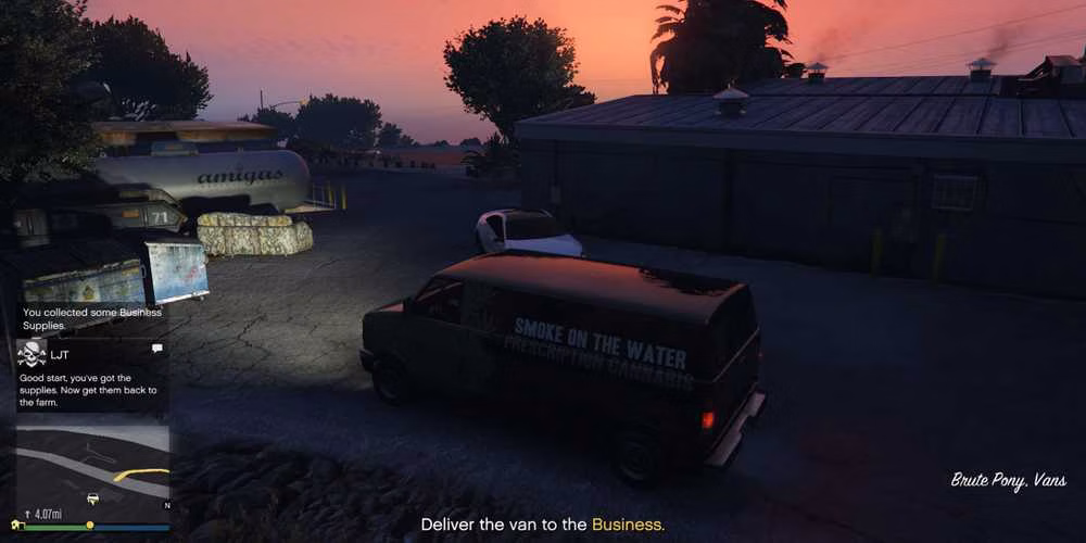 Abastecendo a Fazenda de Maconha em GTA Online