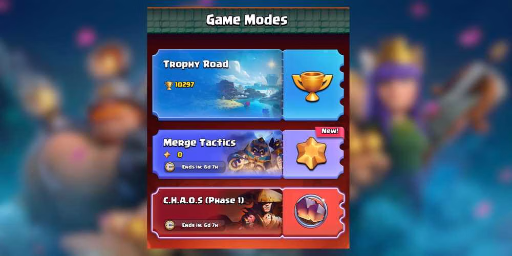 best new chaos modifiers clash royale 