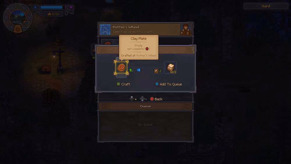 como fabricar placas de argila em Graveyard Keeper 2