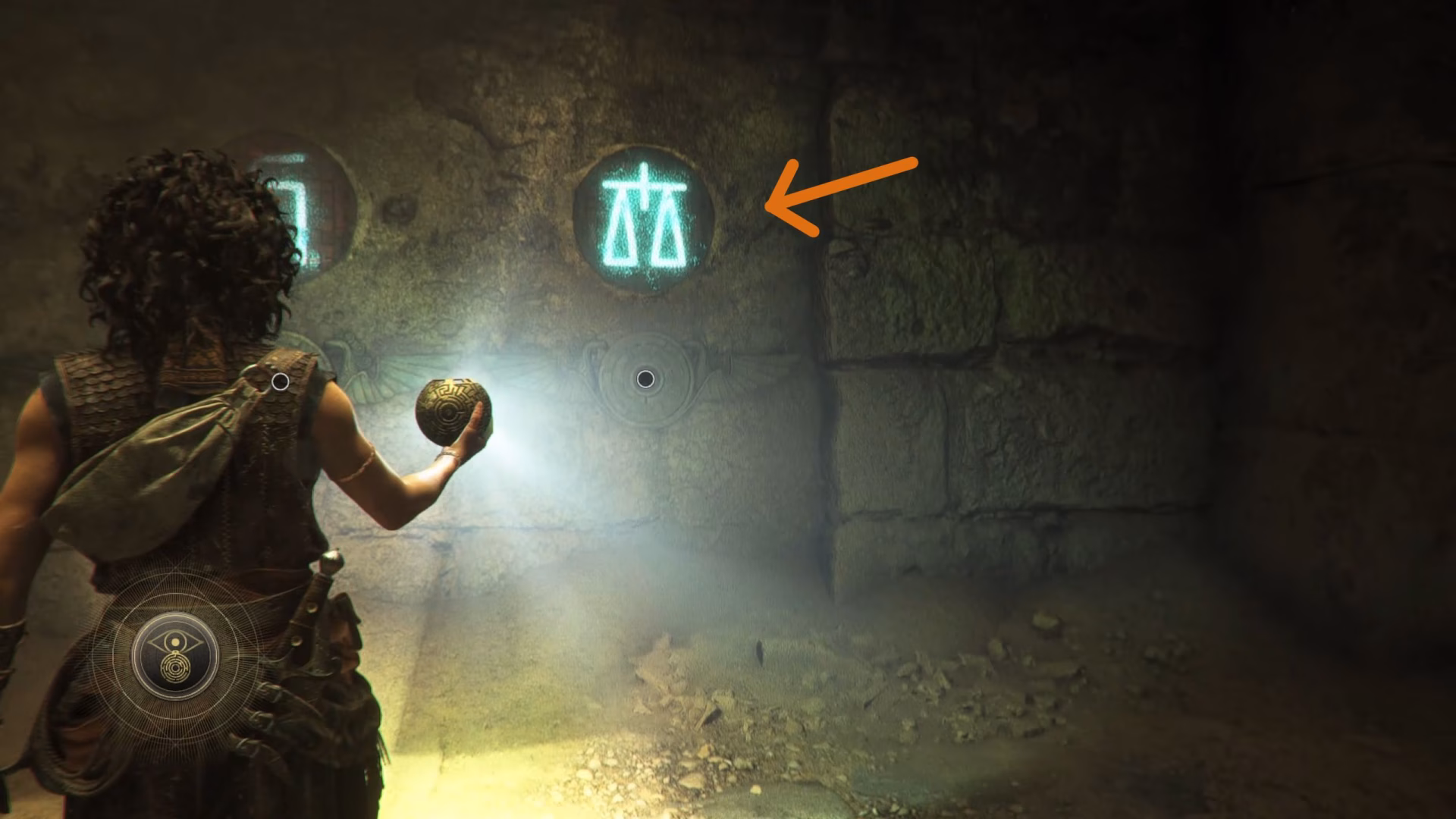 S&iacute;mbolos das armadilhas de espinhos em Resonance A Plague Tale Legacy