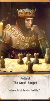 Witcher-3-Gwent-Foltest-Steel-Forged-Leader-Card