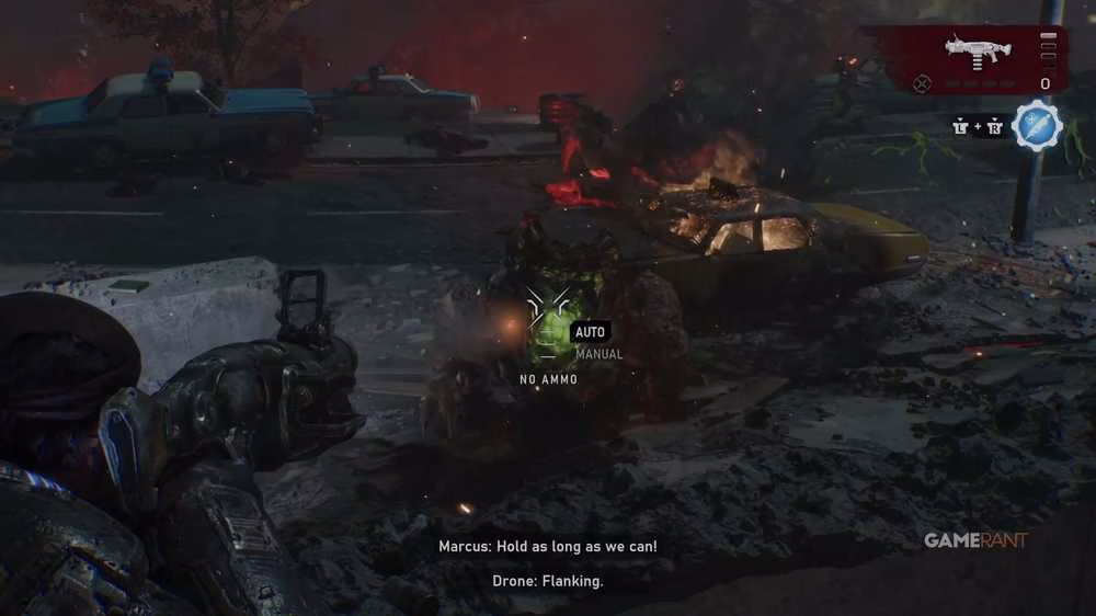 Como desbloquear a conquista Explosive Indigestion em Gears of War: E-Day
