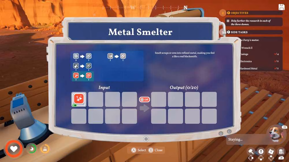 how to get hardened metal in outbound